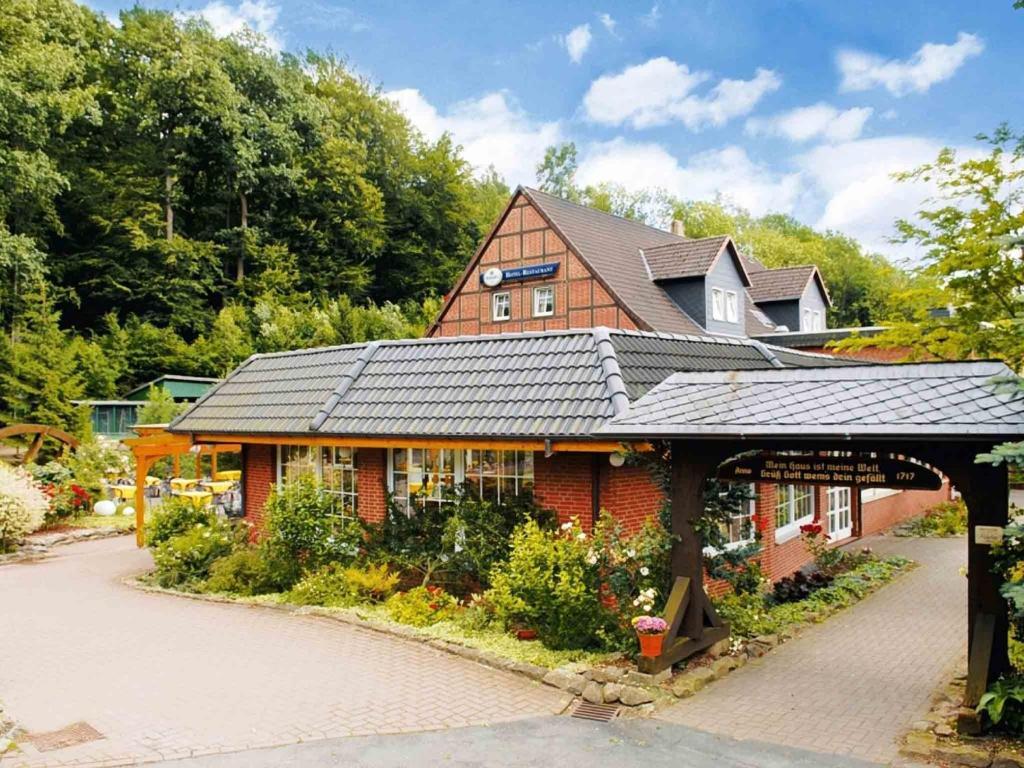 Hotel Weinschaenke Rohdental Hessisch Oldendorf Exterior foto